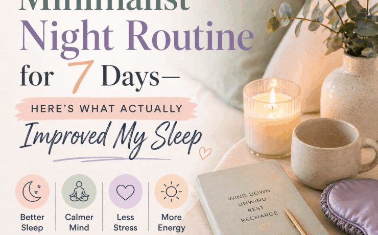 My Minimalist Night Routine