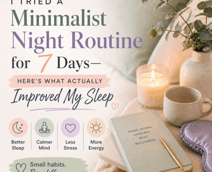 My Minimalist Night Routine