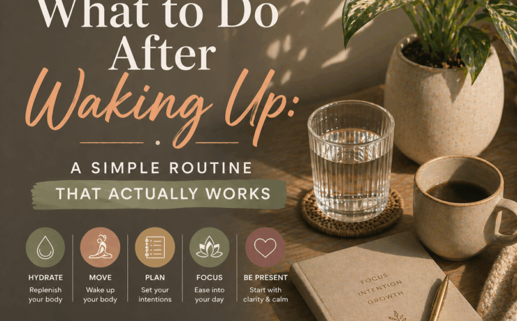 What to Do After Waking Up, A Simple Routine That Actually Works