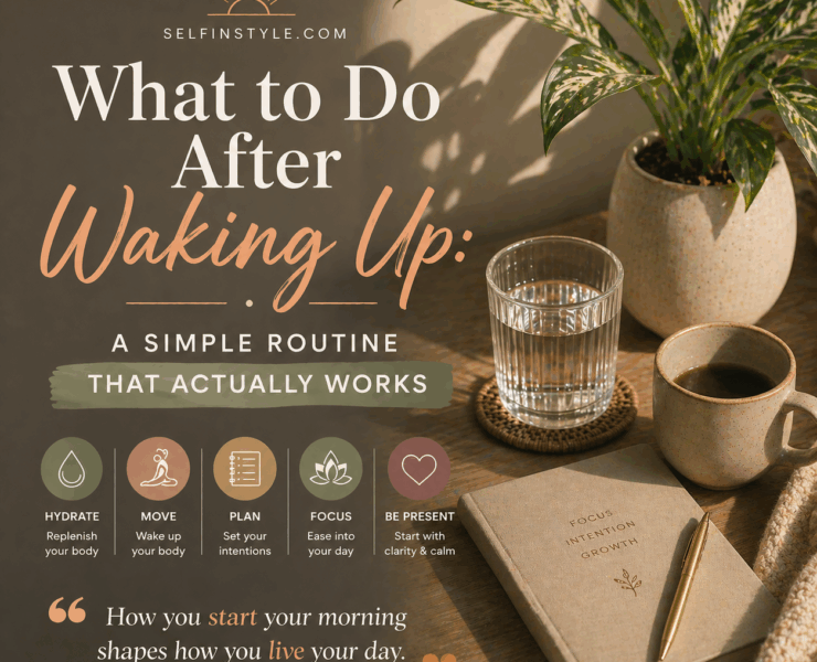 What to Do After Waking Up, A Simple Routine That Actually Works