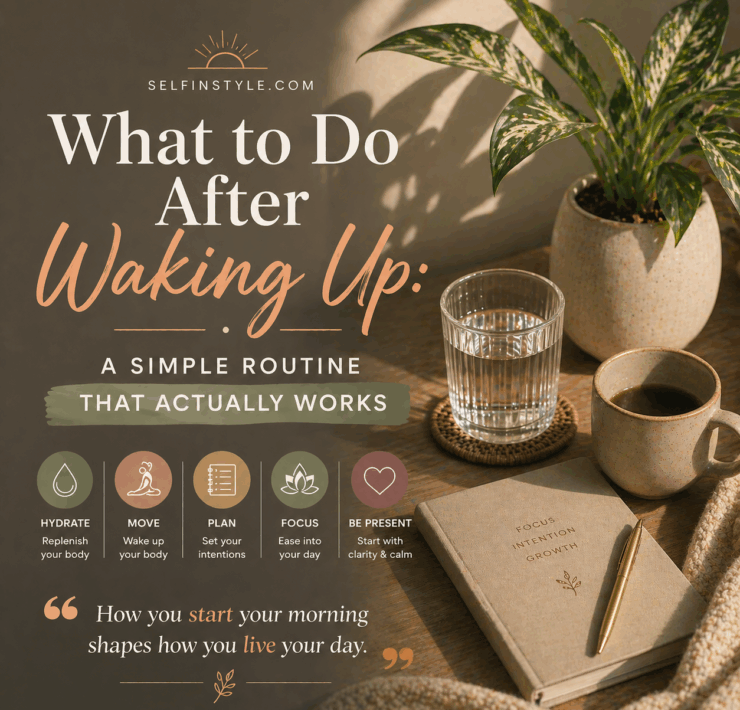 What to Do After Waking Up, A Simple Routine That Actually Works